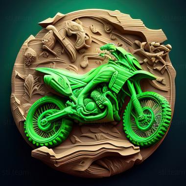 3D модель Kawasaki KX65 (STL)